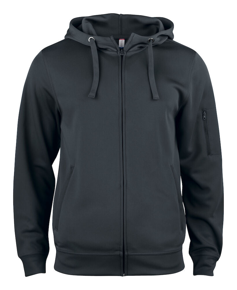 Clique 021014 Basic Active Hoody Full Zip - COOZO
