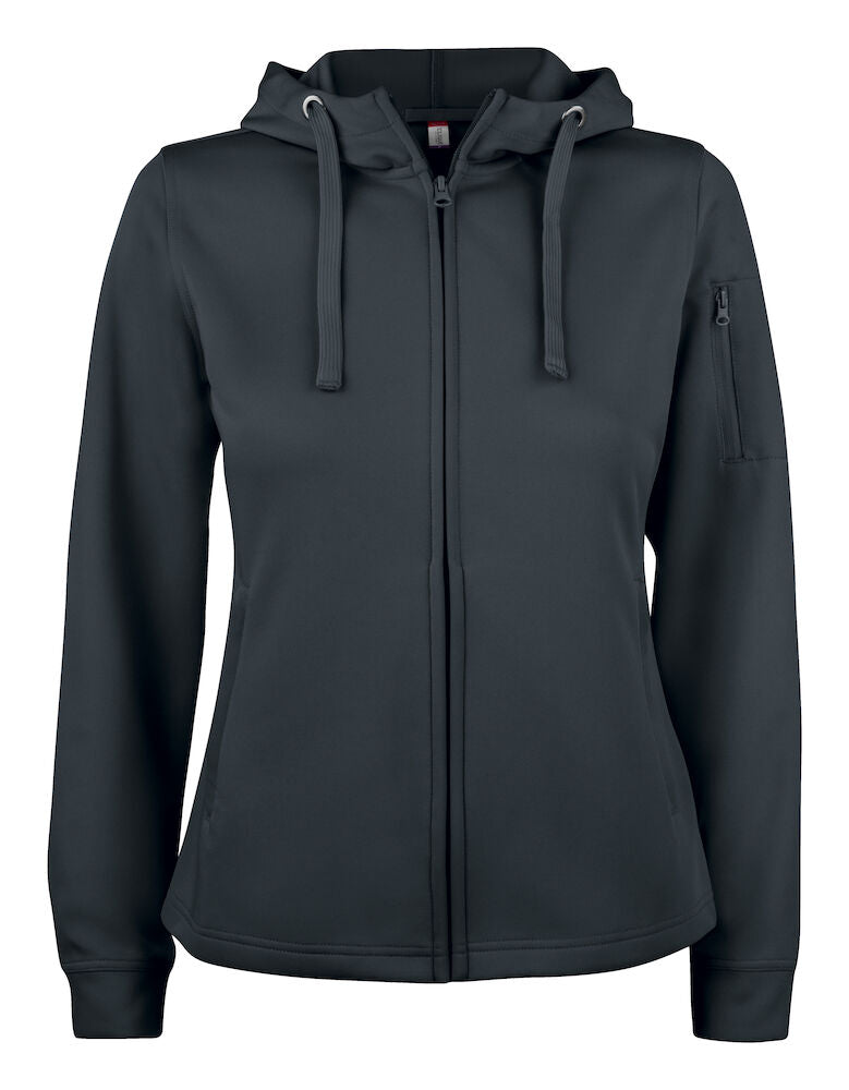 Clique 021015 Basic Active Hoody Full Zip Women - COOZO