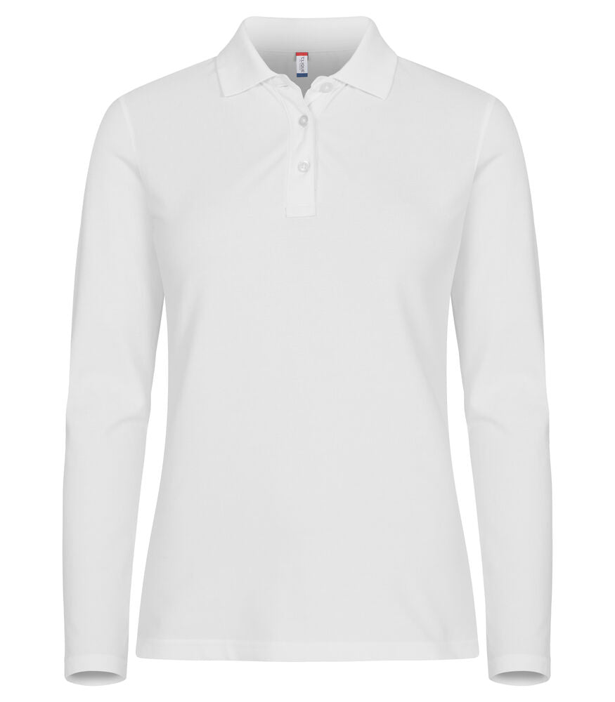 Clique 028263 Stretch Premium Polo L/S Women - COOZO
