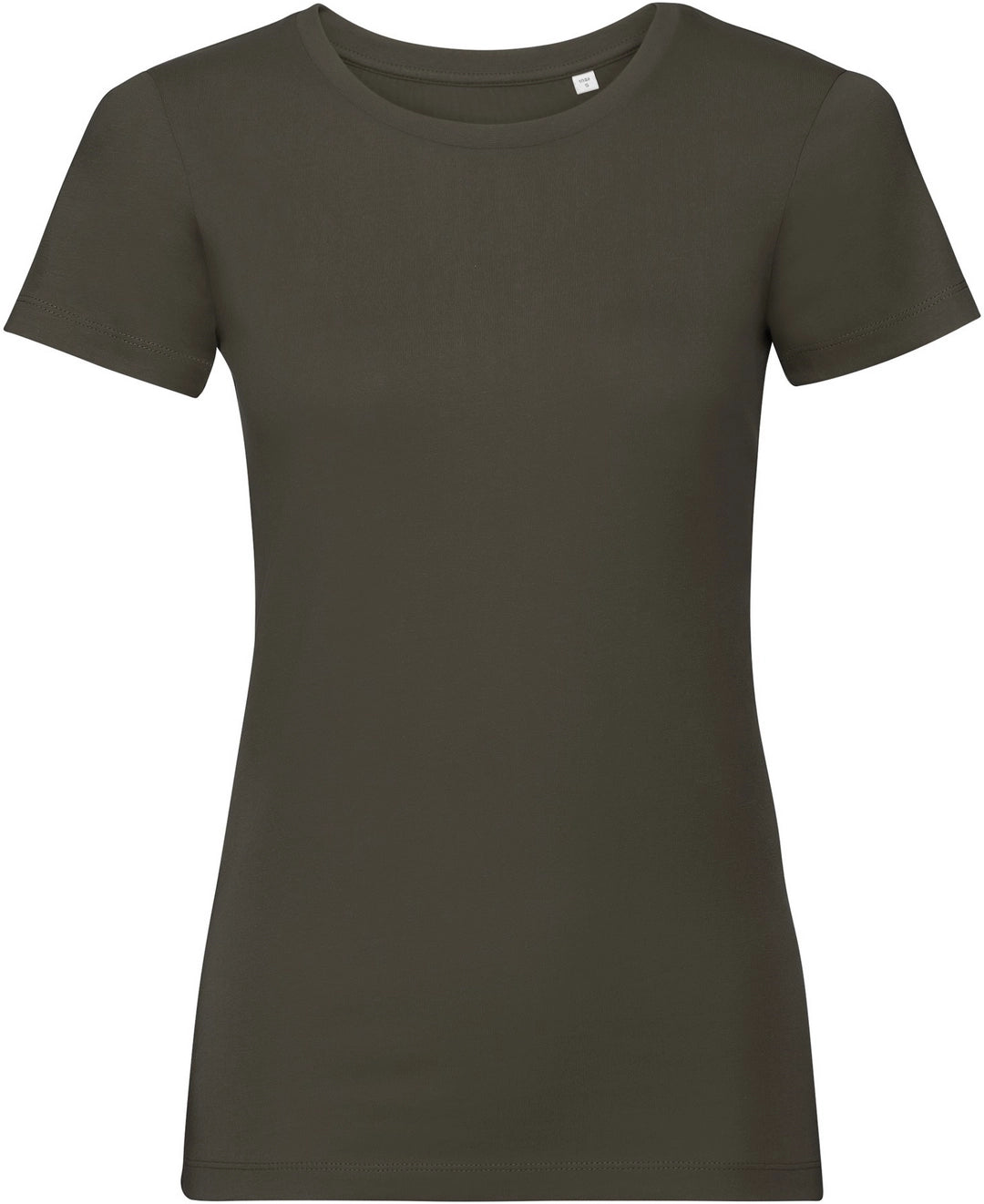 Russell 108F Pure Organic T-Shirt 160gsm Ladies - COOZO