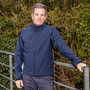 COOZO-Result Men's Base Layer Softshell Jacket (R128M)