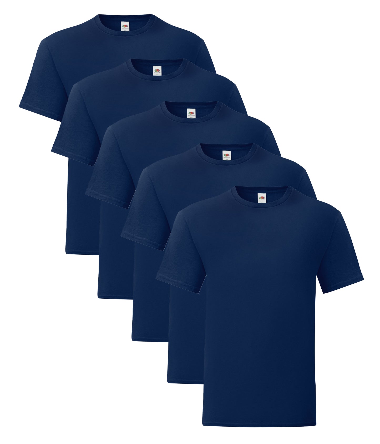 Fruit Of The Loom 61430 Iconic 150 T-Shirt 150gsm (pack of 5) Main color - COOZO