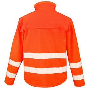COOZO-Result Hi-vis Tech Soft Shell Jacket (R117X)