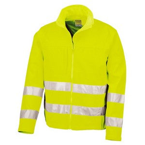 COOZO-Result Hi-vis Tech Soft Shell Jacket (R117X)