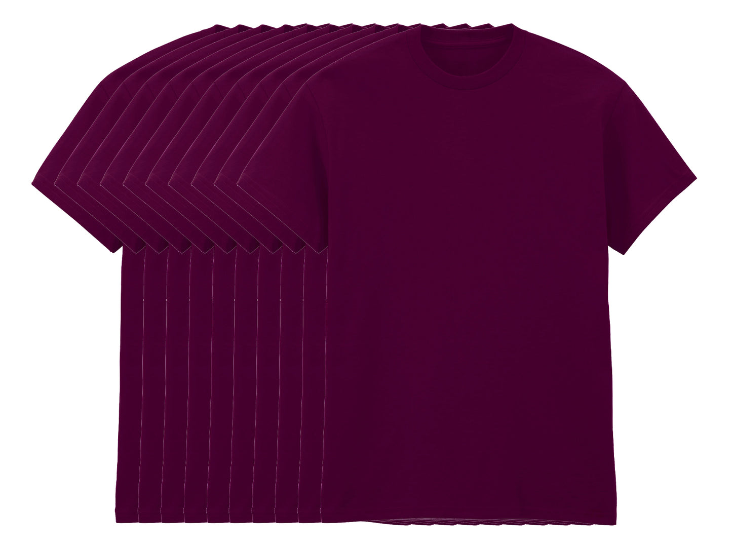 Gildan 5000 Pack of 10 Men's Heavy Cotton T-Shirts 180gsm - COOZO