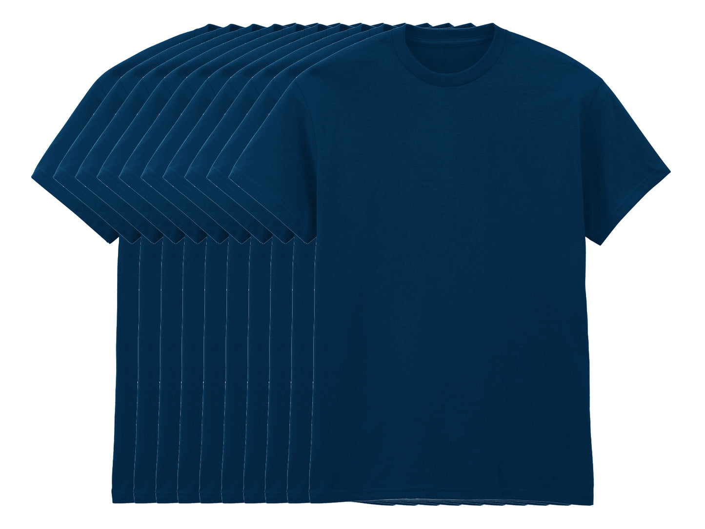 Gildan 5000 Pack of 10 Men's Heavy Cotton T-Shirts 180gsm - COOZO