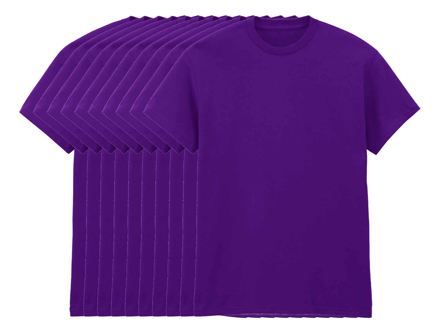 Gildan 5000 Pack of 10 Men's Heavy Cotton T-Shirts 180gsm - COOZO