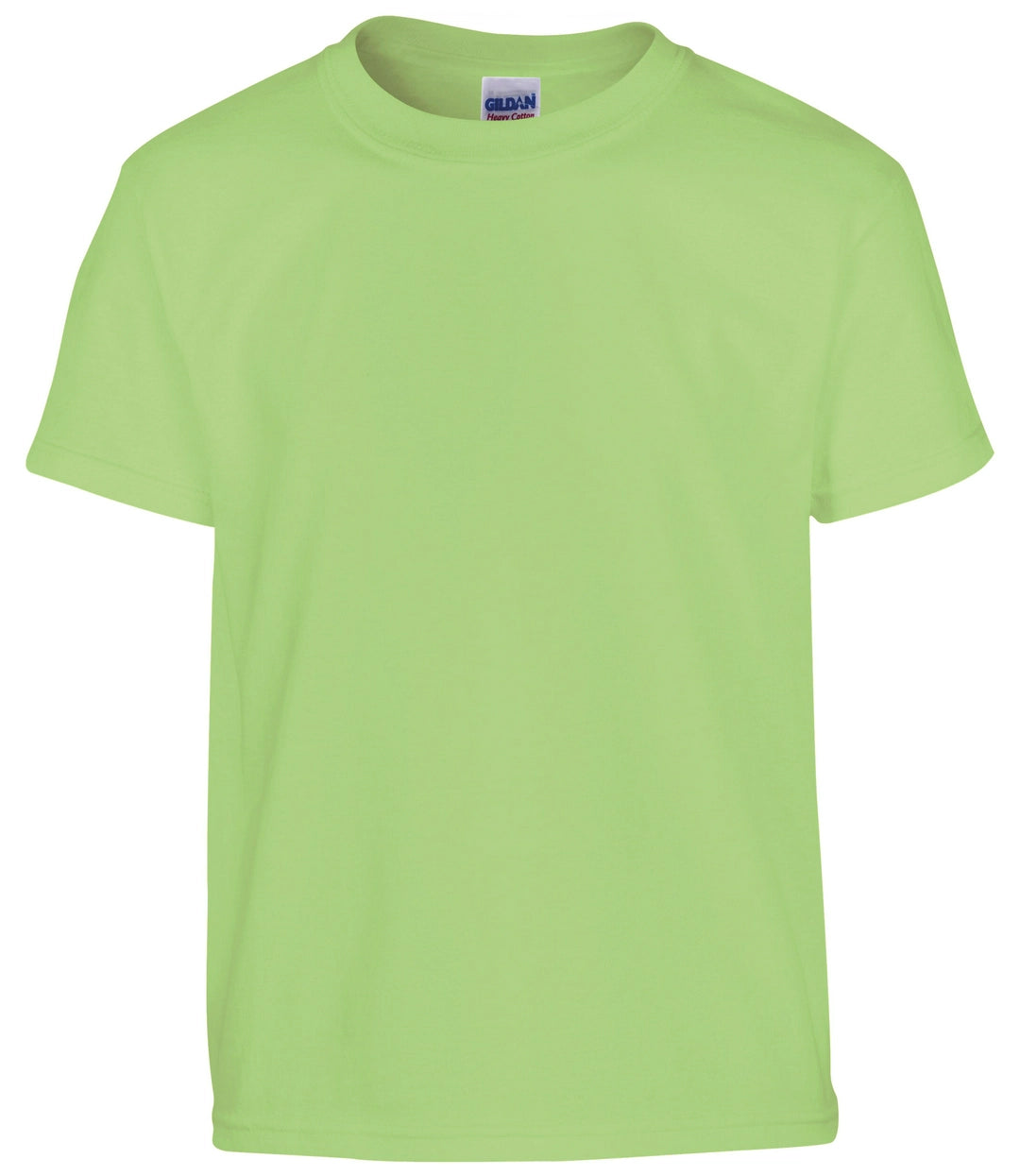 Gildan 5000B Kids Youth Heavy Cotton Short Sleeve Crew Necked T-Shirt Other Color - COOZO