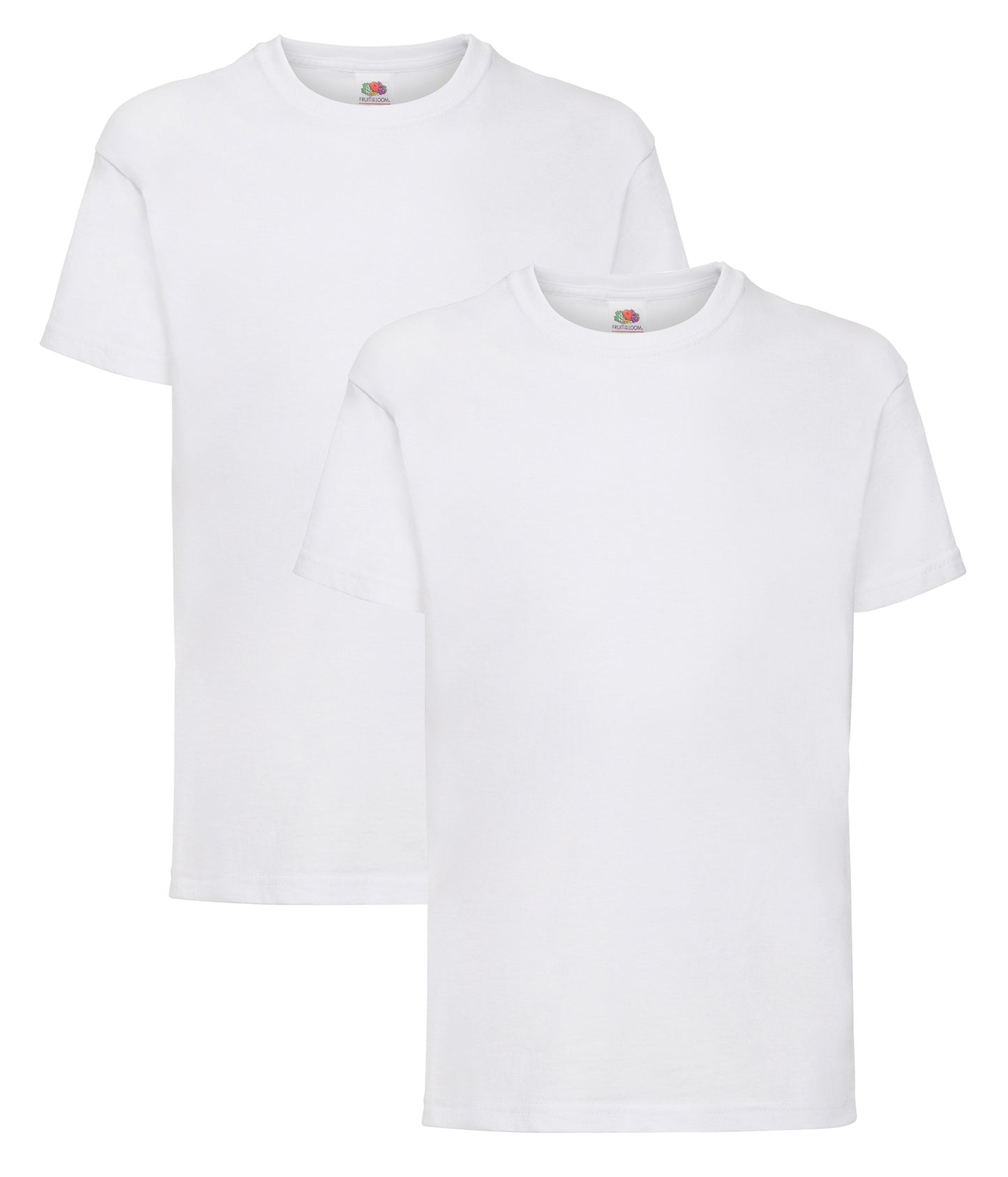 Fruit Of The Loom 61033 Valueweight T-Shirt Kids 100% Cotton (Pack of 2) - COOZO