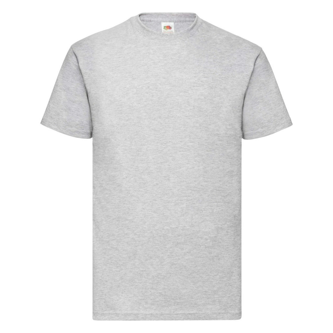 Fruit Of The Loom 61036 Mens Valueweight Crew Neck Cotton T-Shirt Main Color - COOZO