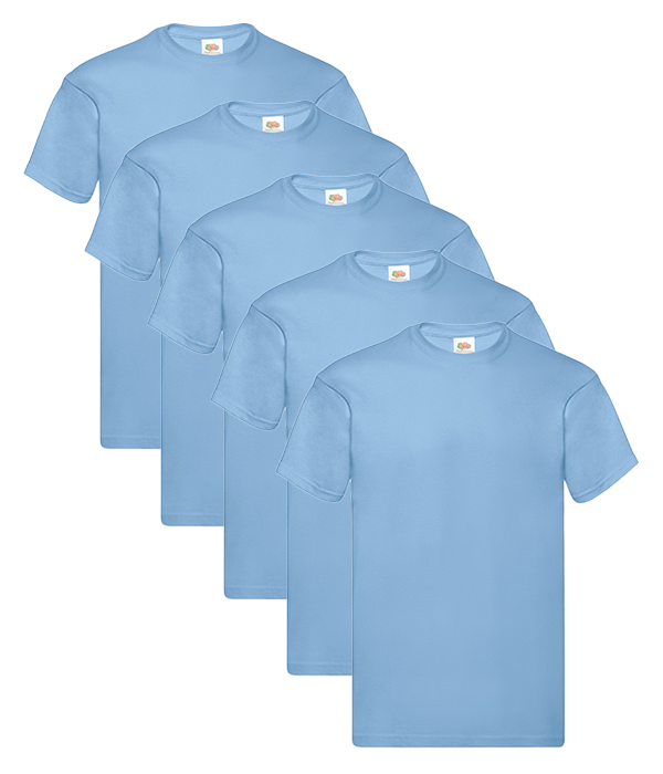 Fruit Of The Loom 61082 Men's Original T 5 pack - COOZO