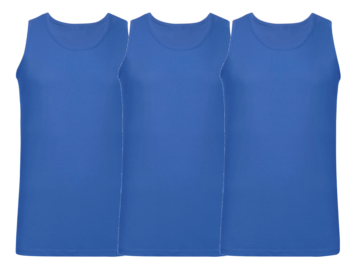 Fruit Of The Loom 61098 Pack of 3 Men's Valueweight Athletic Vests 100% Cotton