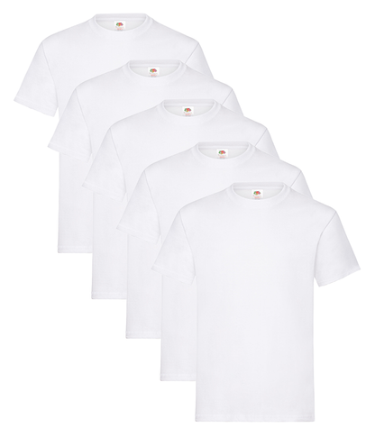 Fruit Of The Loom 61212 Men's Heavy T 5 pack - COOZO