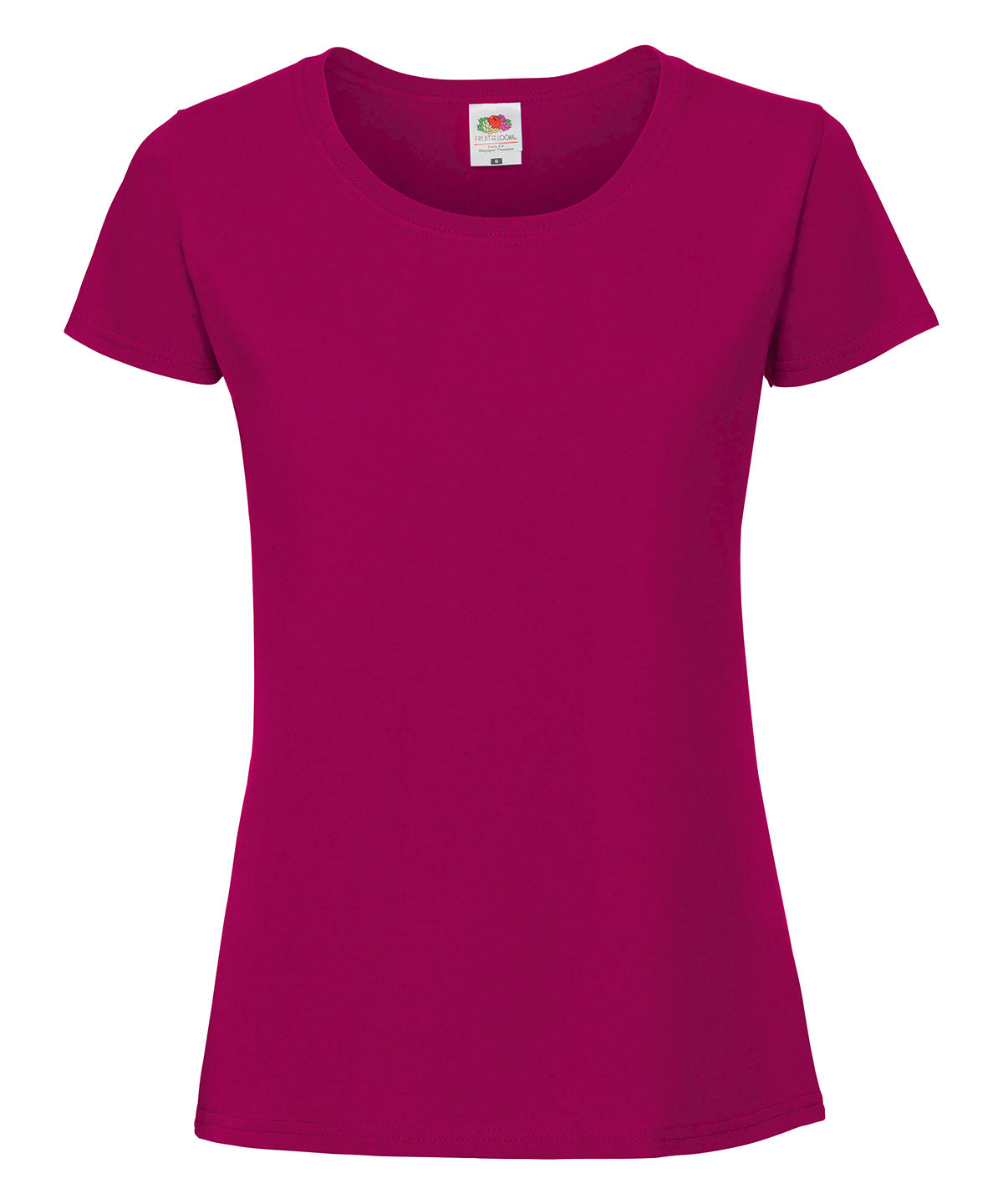 Fruit Of The Loom 61424 Ladies Ringspun Premium T-Shirt Other Color - COOZO