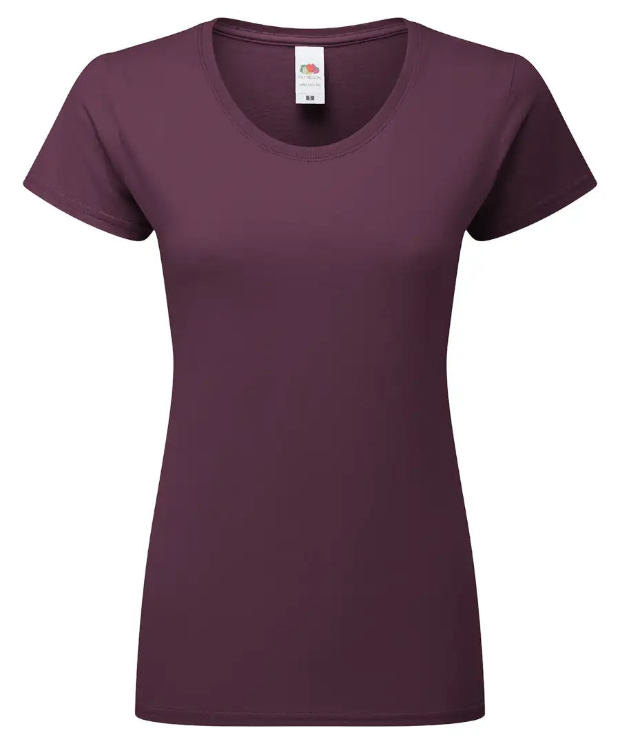 Fruit Of The Loom 61424 Ladies Ringspun Premium T-Shirt Other Color - COOZO