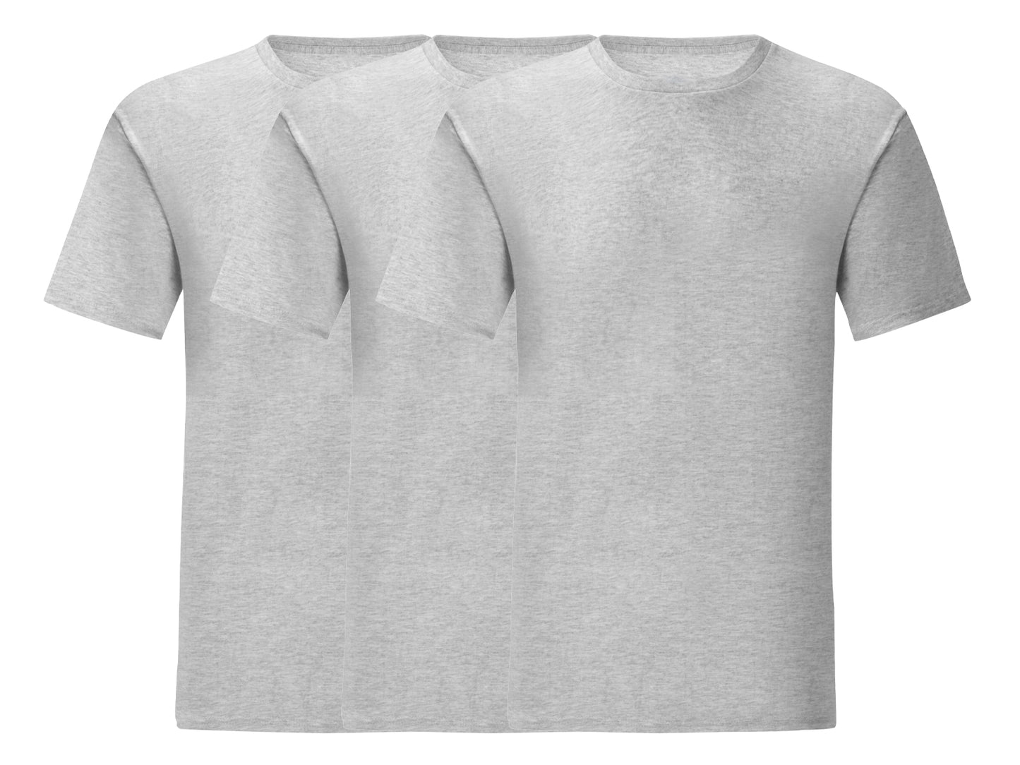 Fruit Of The Loom 61430 Pack of 3 Men's Iconic 150 T-Shirts - COOZO