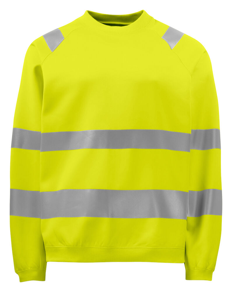ProJob 646106 Sweatshirt EN ISO 20471 Class 3 in Yellow