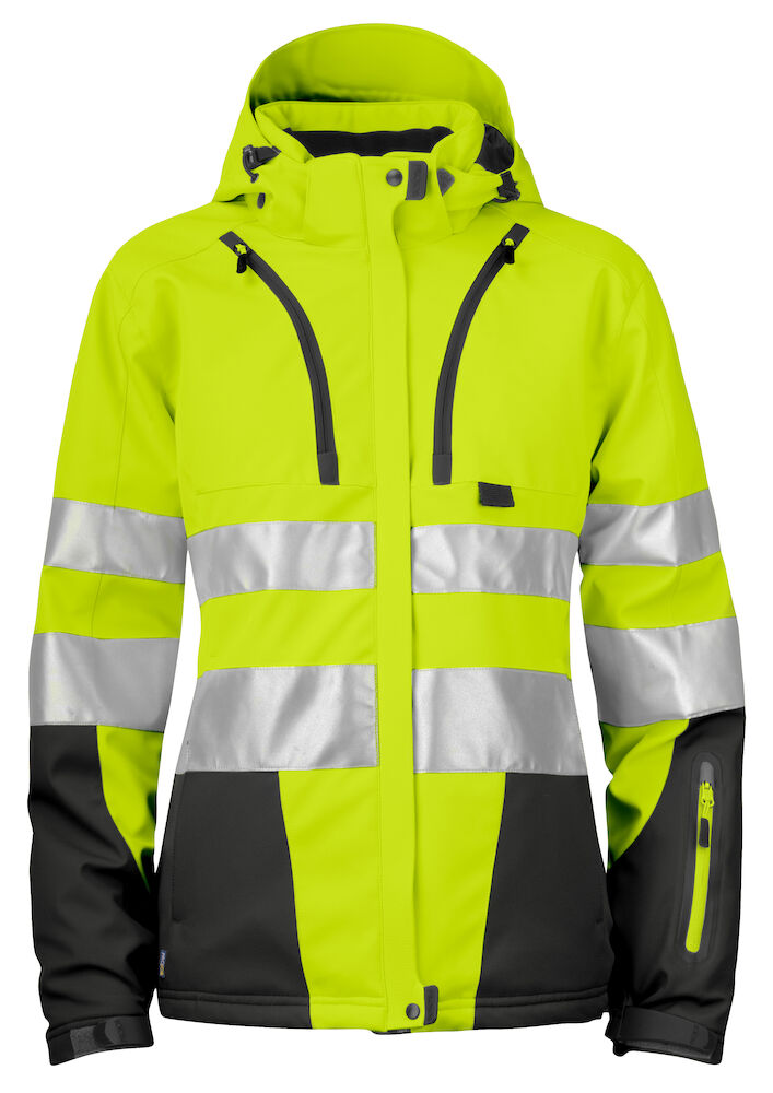 ProJob 646424 PADDED JACKET WOMEN¡äS EN ISO 20471 CLASS 3/2 - COOZO