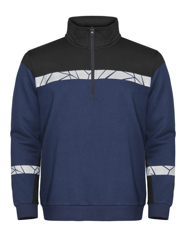 ProJob 647102 1/2 Zip Sweatshirt