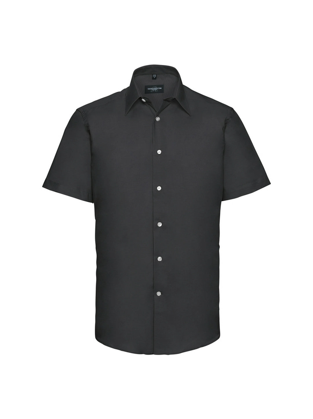 Russell Collection 923M Men's Short Sleeve Tailored Oxford Shirt - COOZO