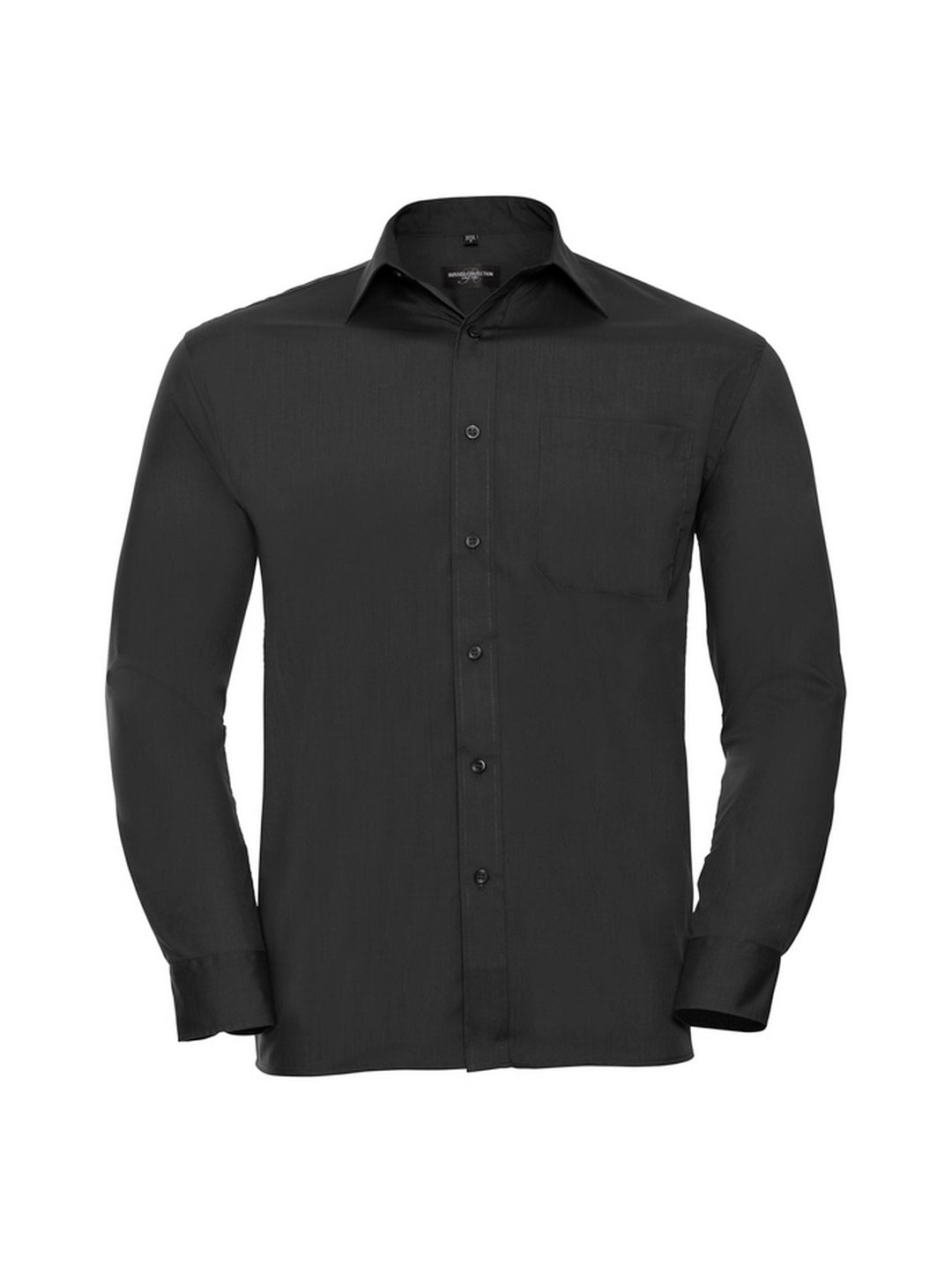 Russell Collection 934M Long Sleeve Easy Care Poplin Shirt - COOZO