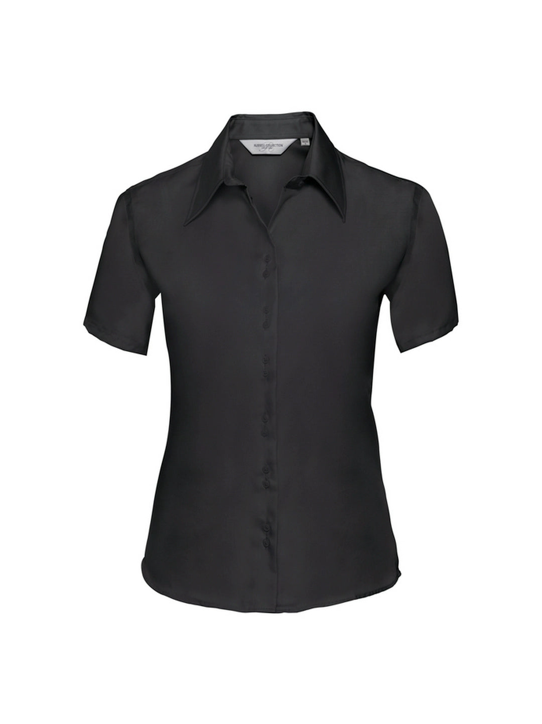 Russell Collection 957F Ladies' Short Sleeve Tailored Ultimate Non-Iron Shirt - COOZO