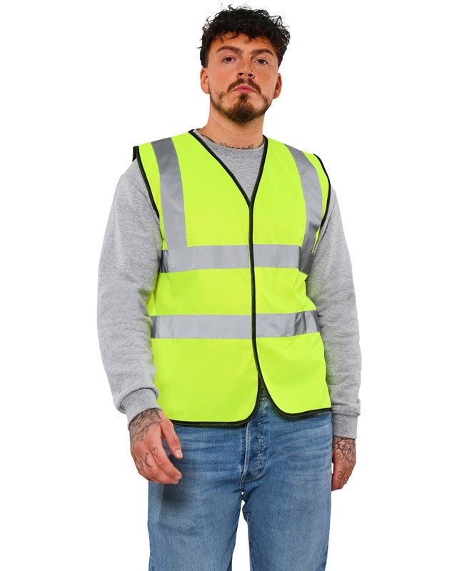 Warrior AA91 High Visibility Waistcoat 120gsm - COOZO