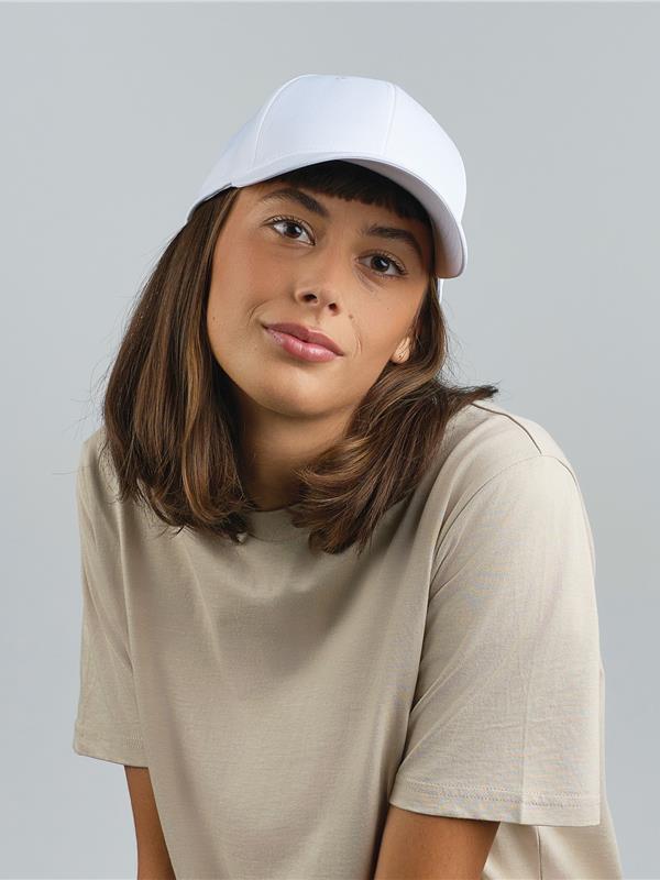 Atlantis ACBOLS Bolt S 6 Panel Structured Low Profile Curved Visor Stretch Recycled Cap