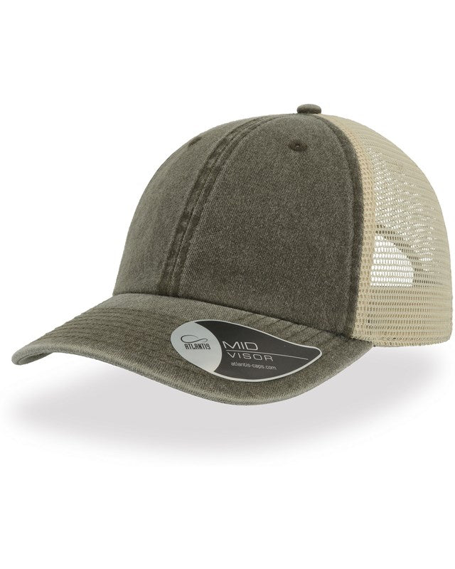 Atlantis ACCASE Case Pigment Dyed 6 Panel Trucker Cap - COOZO