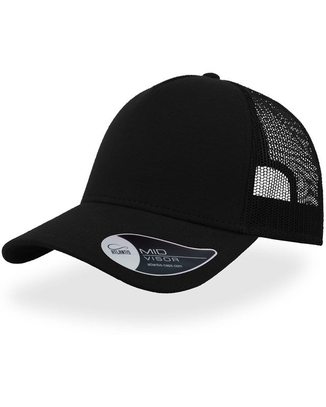 Atlantis ACRAJE Rapper Jersey Mid Visor Trucker Cap - COOZO