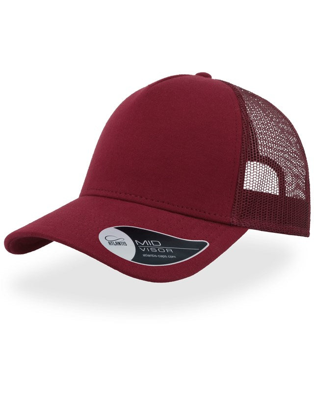 Atlantis ACRAJE Rapper Jersey Mid Visor Trucker Cap - COOZO