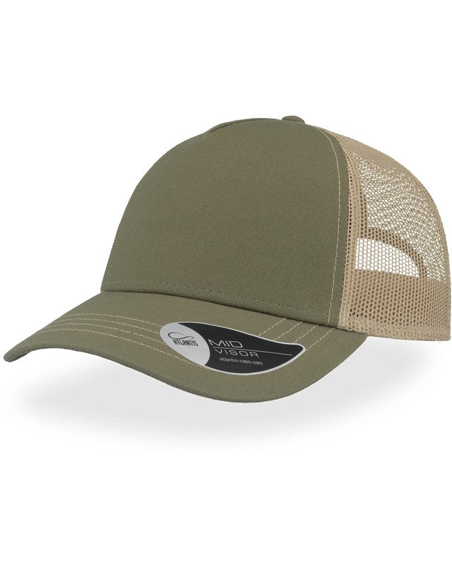 Atlantis ACRCAN Rapper Canvas 5 Panel Trucker Cap - COOZO