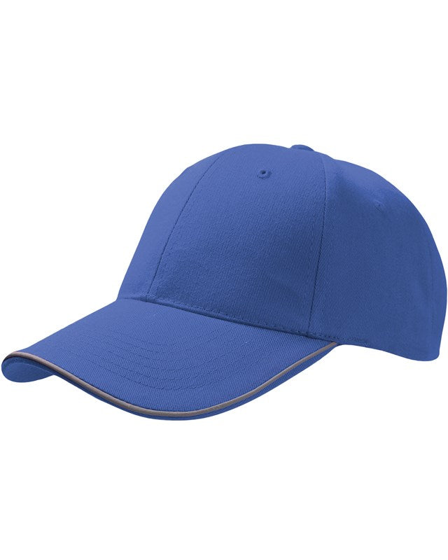 Atlantis ACREFL Reflect 6 Panel Reflective Piping Baseball Cap - COOZO