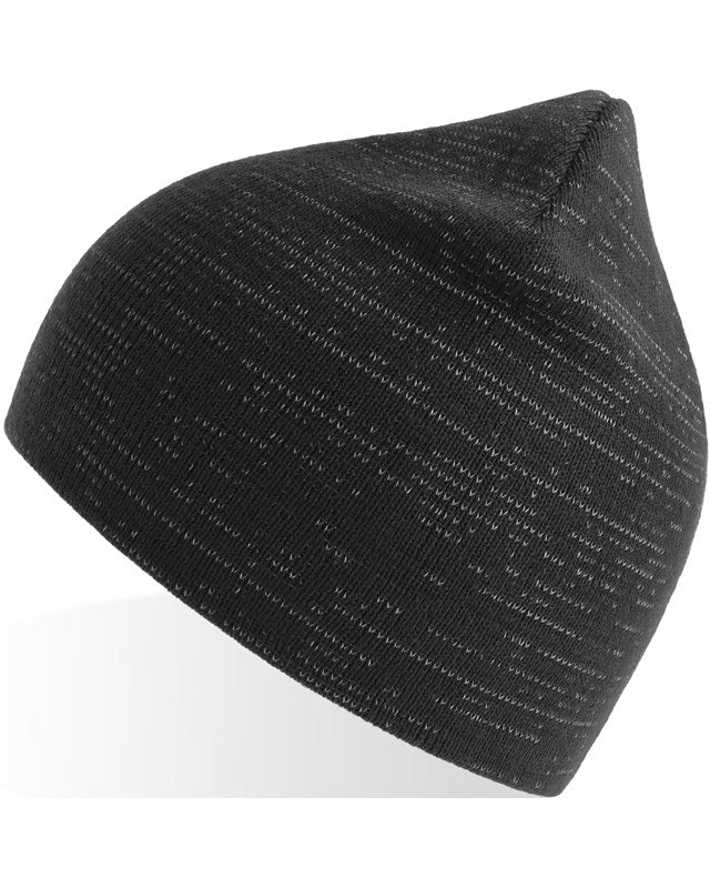 Atlantis ACSHIB Shine Recycled Short Beanie With Reflective Thread - COOZO
