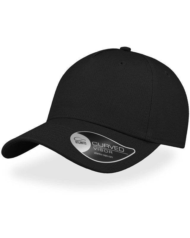 Atlantis ACSHOT Shot Curved Visor 5 Panel Structured Cap - COOZO