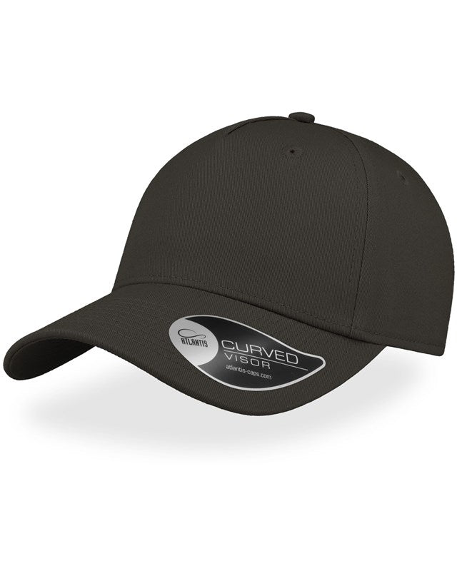 Atlantis ACSHOT Shot Curved Visor 5 Panel Structured Cap - COOZO