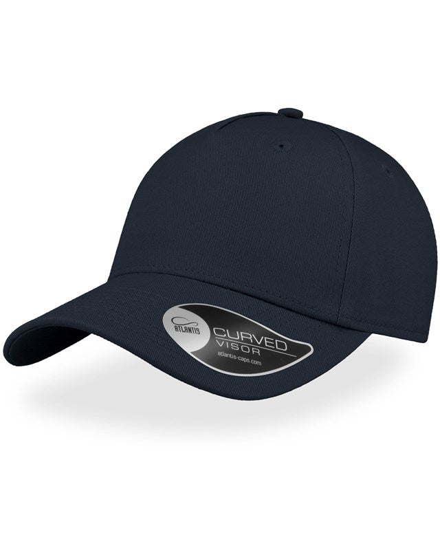 Atlantis ACSHOT Shot Curved Visor 5 Panel Structured Cap - COOZO