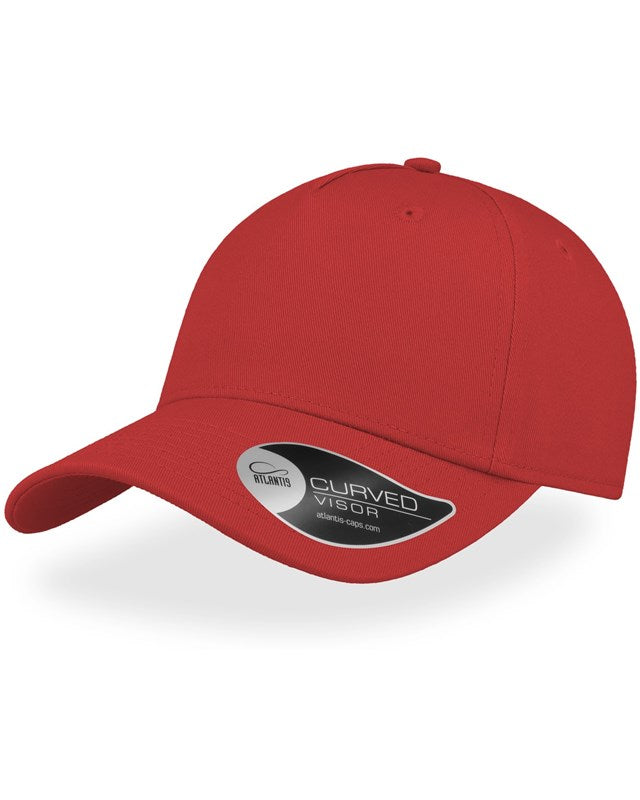 Atlantis ACSHOT Shot Curved Visor 5 Panel Structured Cap - COOZO