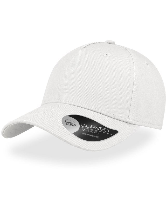 Atlantis ACSHOT Shot Curved Visor 5 Panel Structured Cap - COOZO