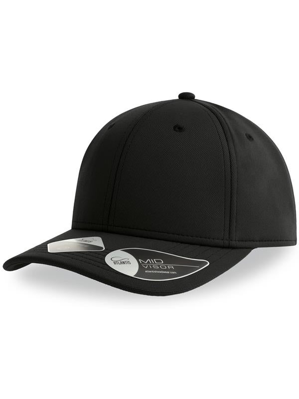 Atlantis ACSKYC Skye 6 Panel Structured Mid Profile Mid Visor Dope Dye Recycled Cap