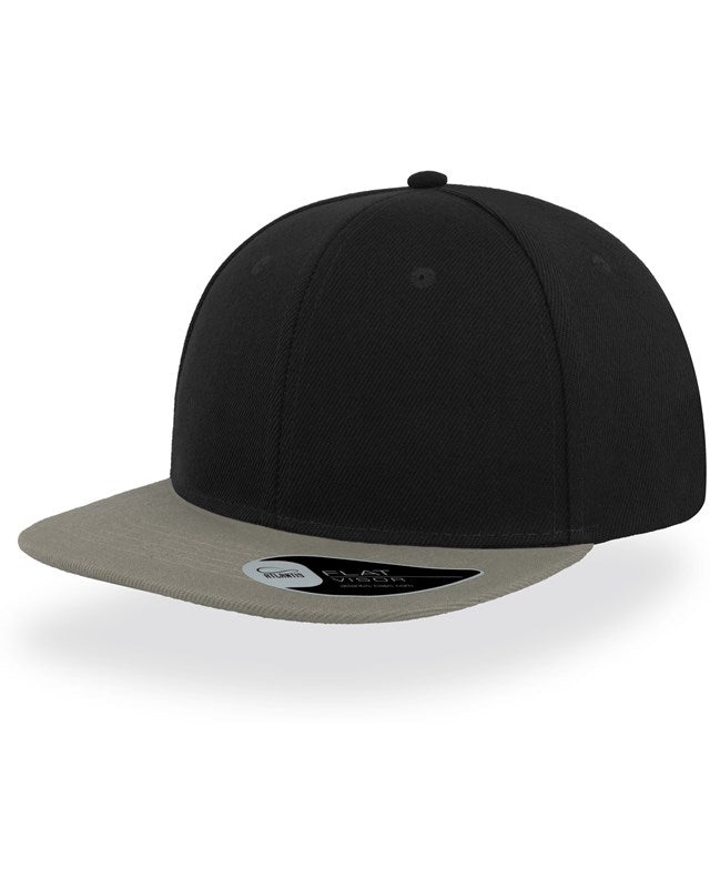 Atlantis ACSNAP Snap Back Flat Visor 6 Panel Cap - COOZO