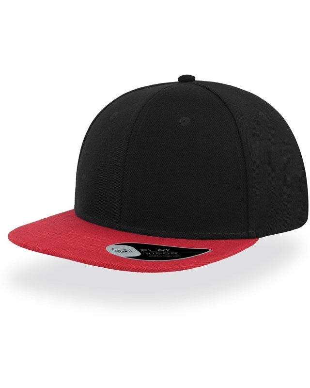 Atlantis ACSNAP Snap Back Flat Visor 6 Panel Cap - COOZO
