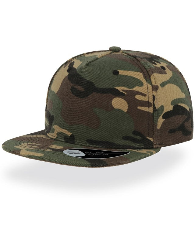 Atlantis ACSNFI Snap Five Flat Visor 5 Panel Cap - COOZO