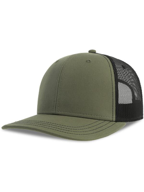 Atlantis ACSONS Sonic S 6 Panel Structured Mid Profile Mid Visor Contrast Organic Trucker Cap