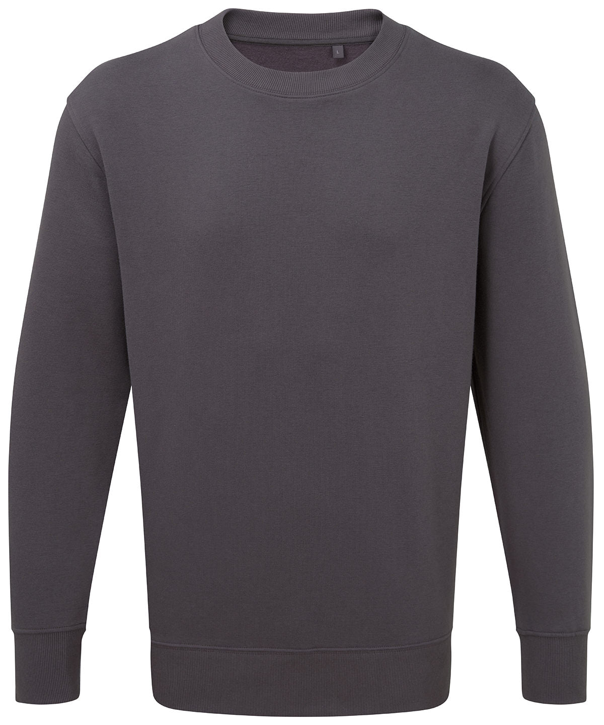 ANTHEM AM020  Relaxed fit Brushed inner fleece Ribbed crew neck Sweatshirt - COOZO
