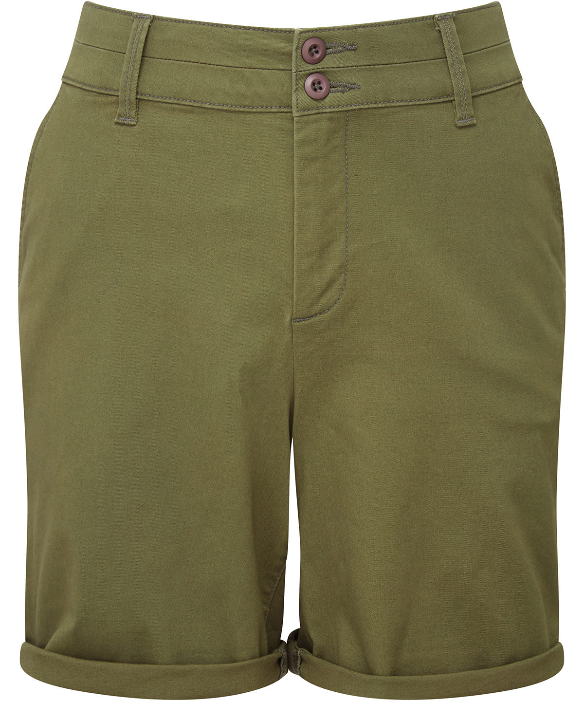 Asquith & Fox AQ068 Ladies Lightweight Chino Shorts smart-casual classic - COOZO