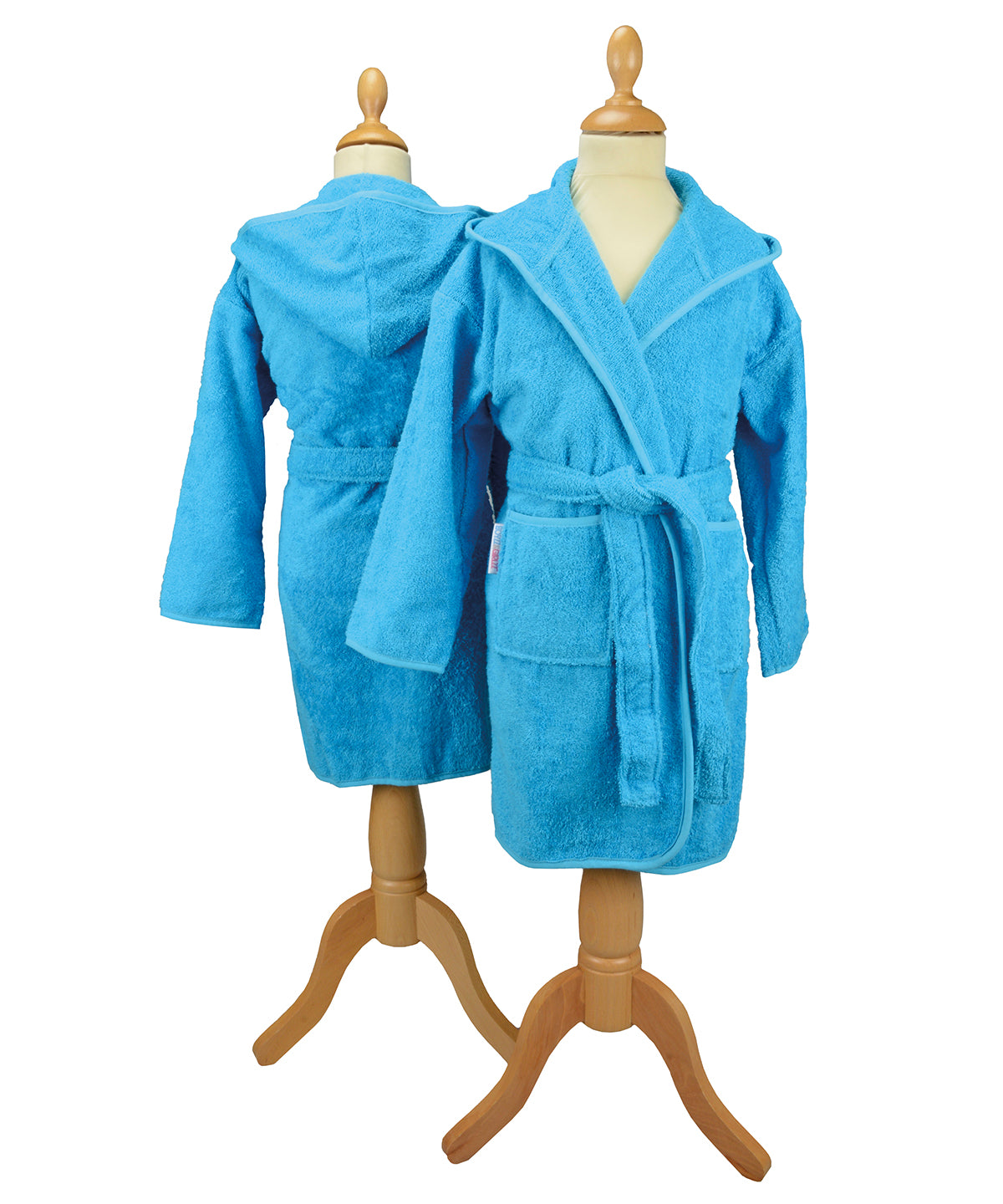 ARTG AR021 Boyzz & Girlzz hooded bathrobe 100% Cotton ideal for home sports or leisure - COOZO