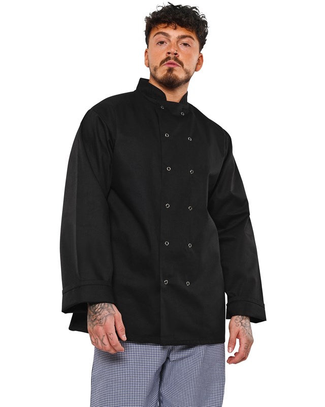 BonChef B101 Danny Long Sleeve Chef Jacket Unisex 240gsm - COOZO
