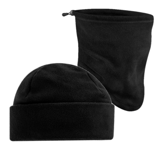 COOZO Recycled Fleece Beanie Scarf Snood Gloves Winter Accessory Sets - COOZO