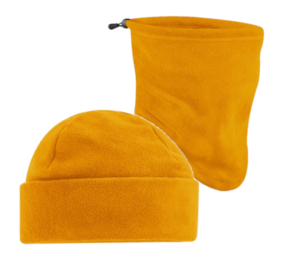 COOZO Recycled Fleece Beanie Scarf Snood Gloves Winter Accessory Sets - COOZO